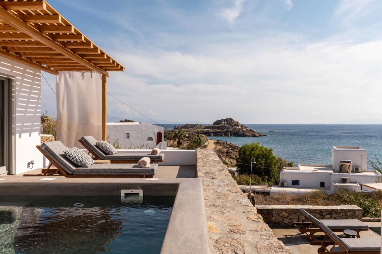 Trinity Mykonos - Beachfront Villa Platys Gialos  Ngoại thất bức ảnh