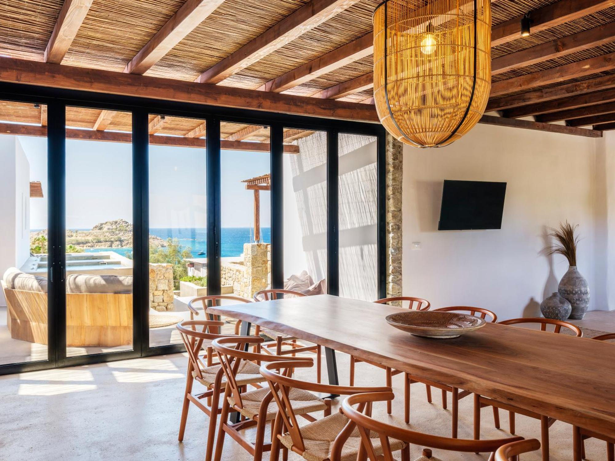 Trinity Mykonos - Beachfront Villa Platys Gialos  Ngoại thất bức ảnh
