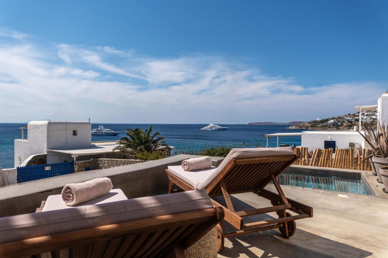 Trinity Mykonos - Beachfront Villa Platys Gialos  Ngoại thất bức ảnh