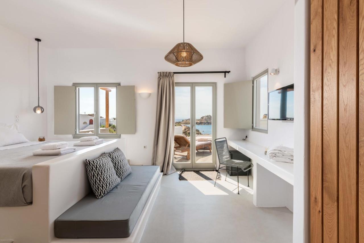 Trinity Mykonos - Beachfront Villa Platys Gialos  Ngoại thất bức ảnh