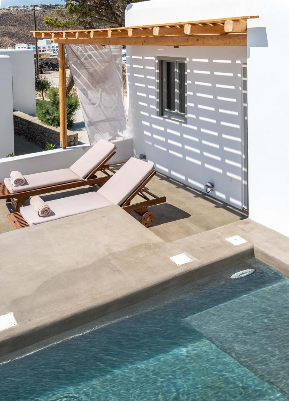 Trinity Mykonos - Beachfront Villa Platys Gialos  Ngoại thất bức ảnh