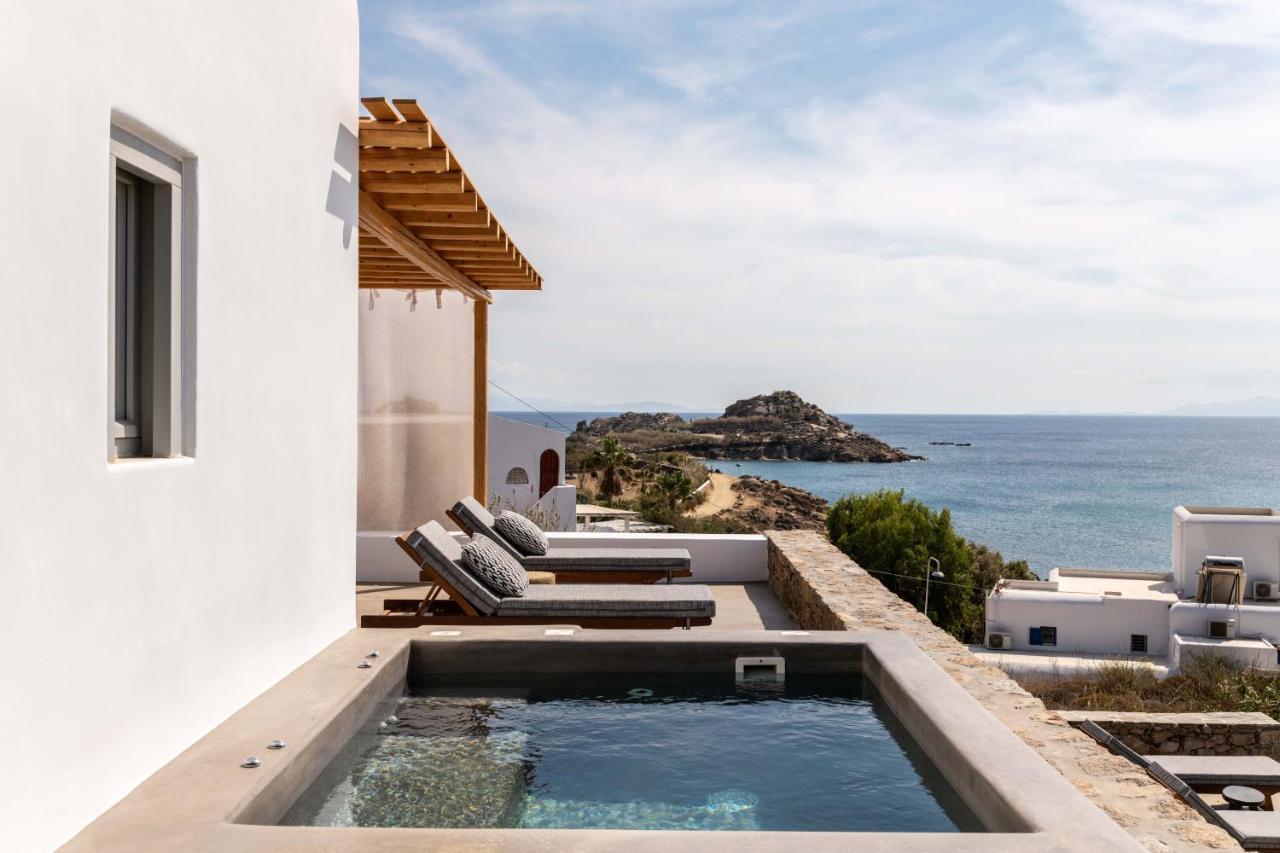 Trinity Mykonos - Beachfront Villa Platys Gialos  Ngoại thất bức ảnh
