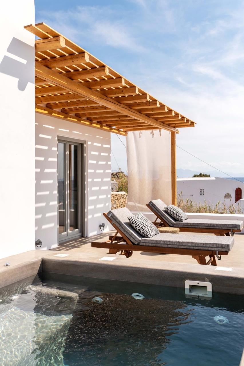 Trinity Mykonos - Beachfront Villa Platys Gialos  Ngoại thất bức ảnh