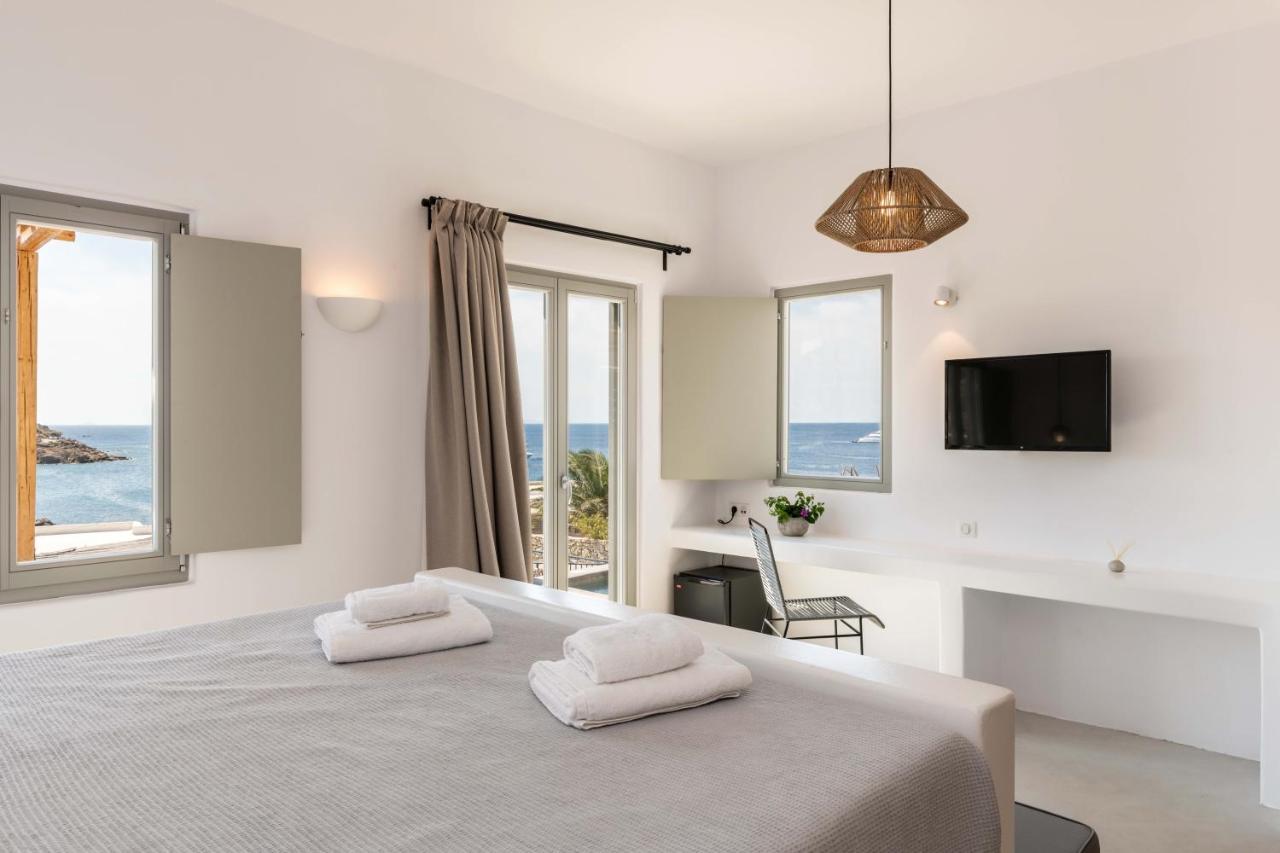 Trinity Mykonos - Beachfront Villa Platys Gialos  Ngoại thất bức ảnh