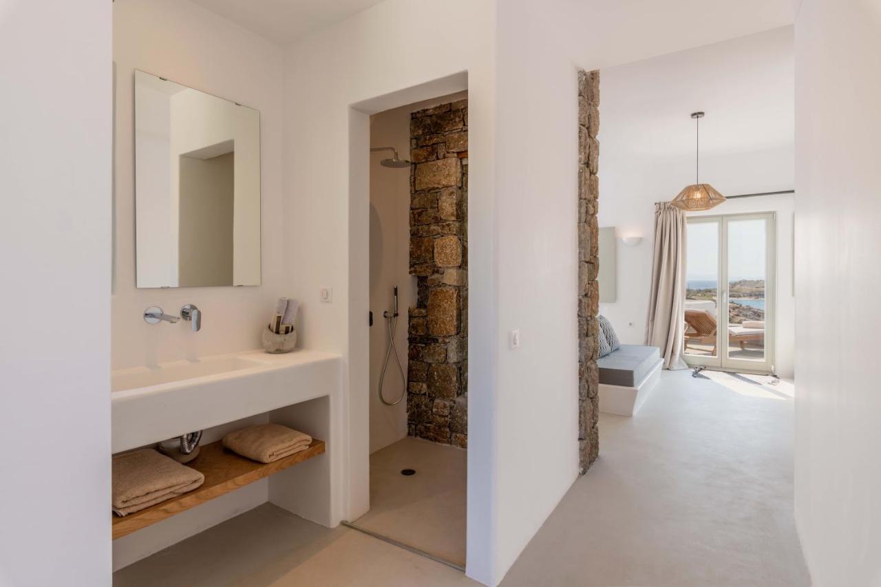 Trinity Mykonos - Beachfront Villa Platys Gialos  Ngoại thất bức ảnh