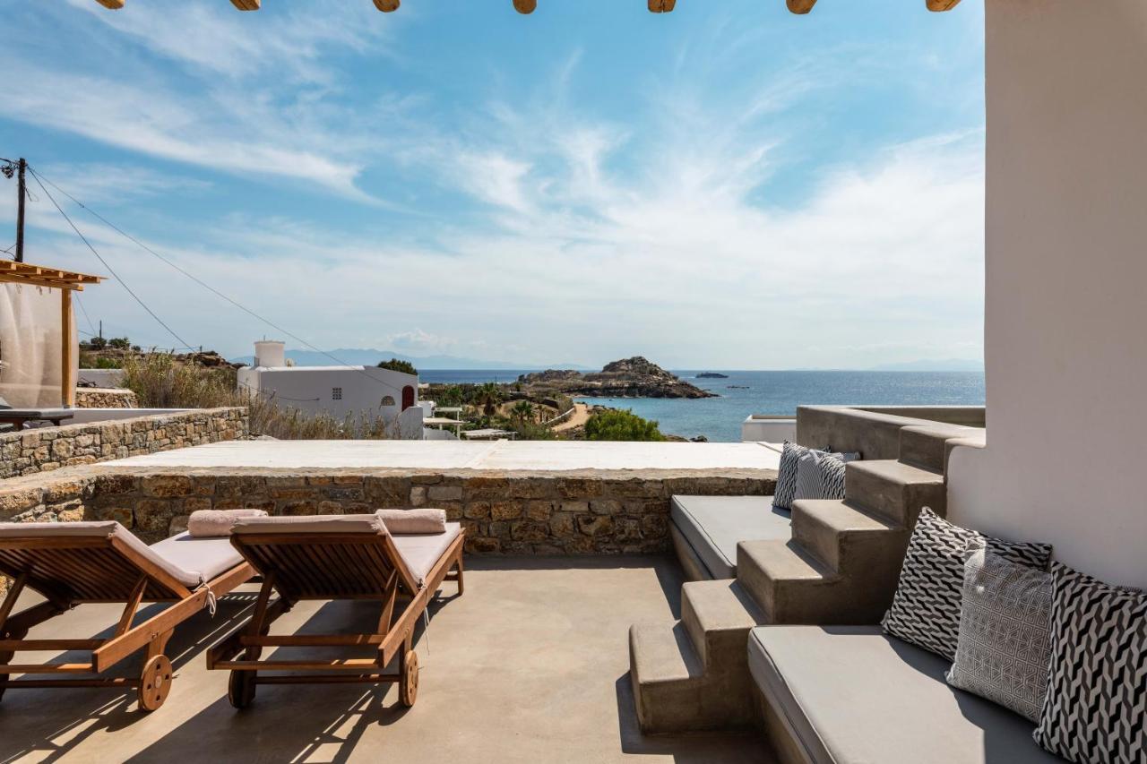 Trinity Mykonos - Beachfront Villa Platys Gialos  Ngoại thất bức ảnh