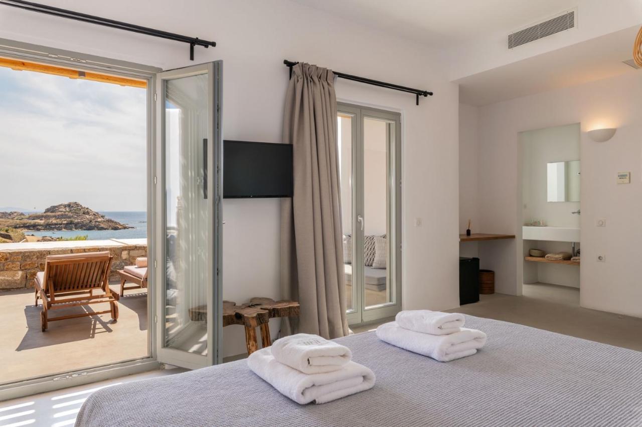 Trinity Mykonos - Beachfront Villa Platys Gialos  Ngoại thất bức ảnh